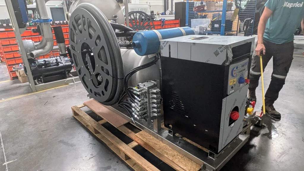 Skid combiné eau chaude